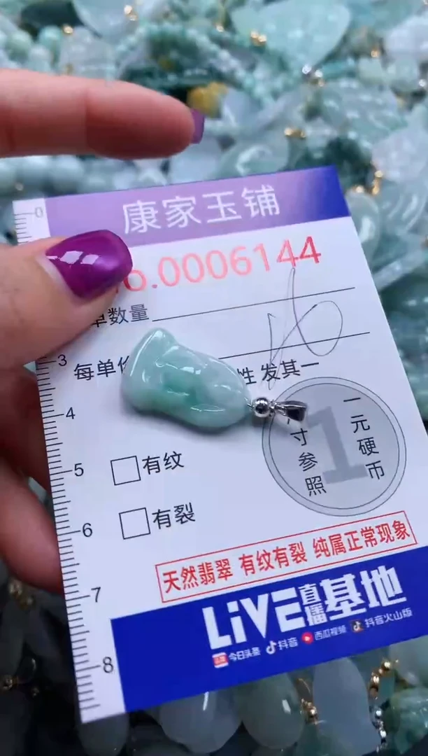 颈饰未镶嵌翡翠6144