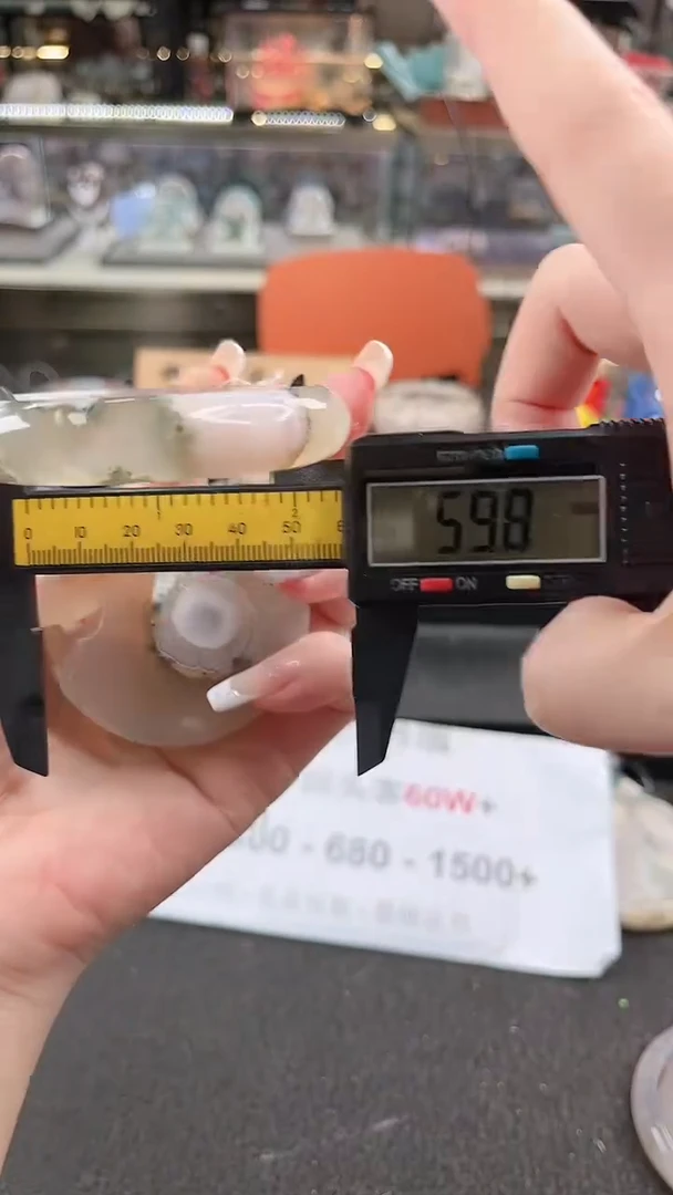 未镶嵌手镯石英质玉尘*丷圈口（赠品镯心）