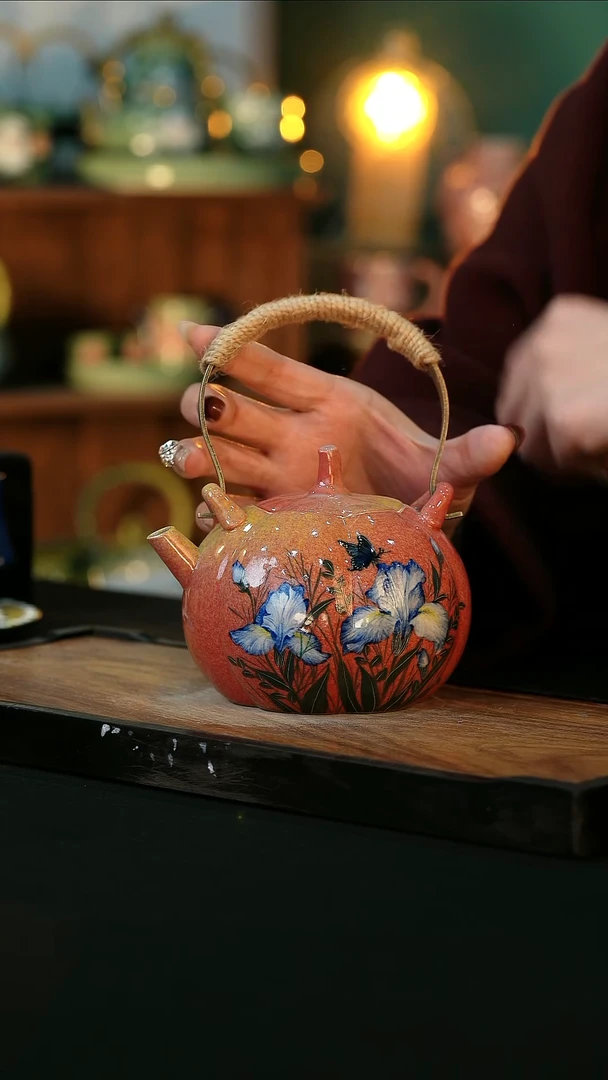 【闪购商品】杯手绘心瓷陶瓷浮力