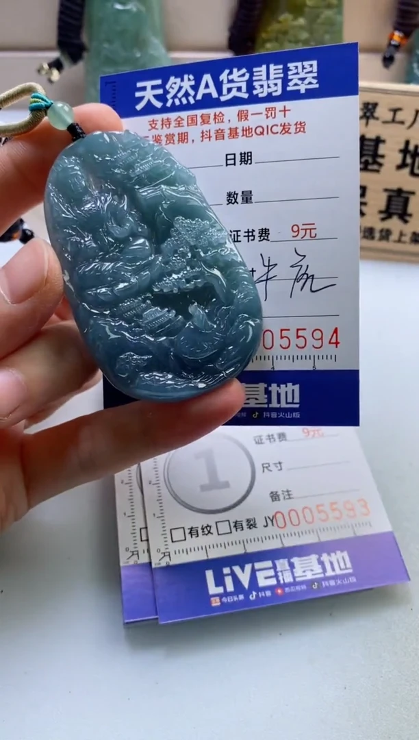 颈饰未镶嵌翡翠