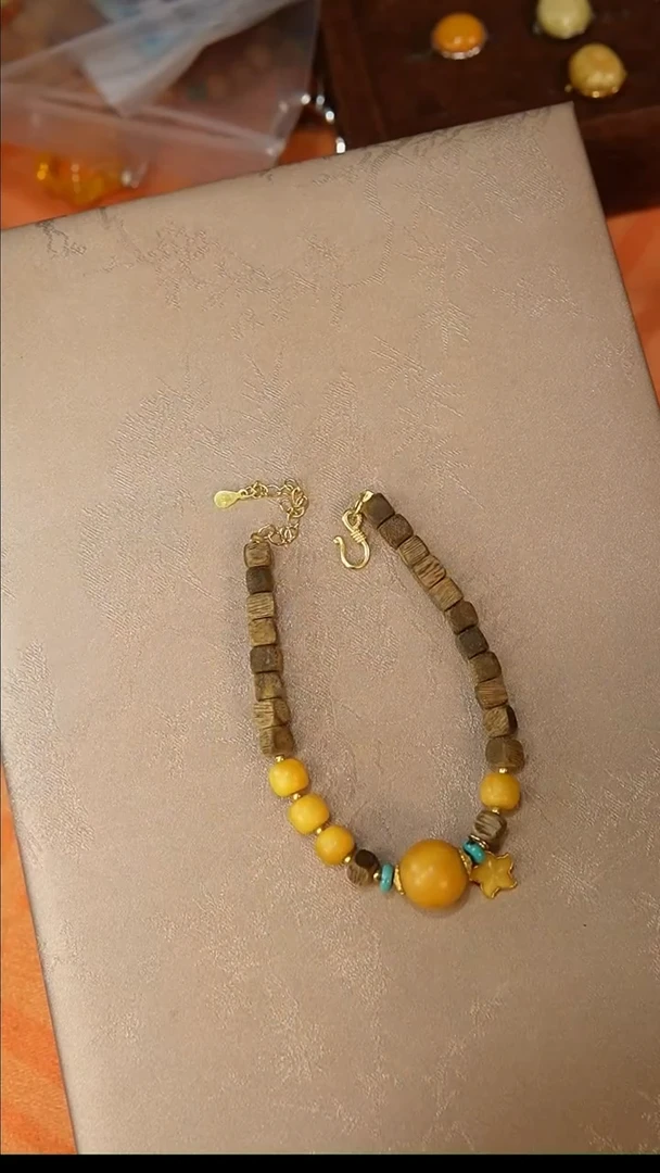 【闪购商品】琥珀手链未镶嵌手串