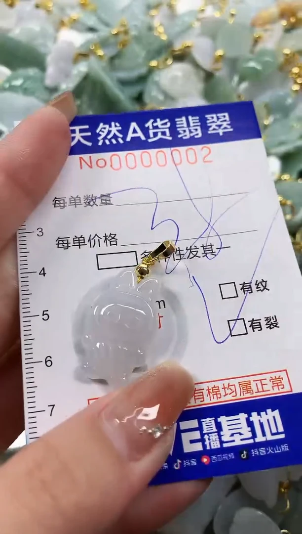 颈饰未镶嵌翡翠天然A货翡翠
