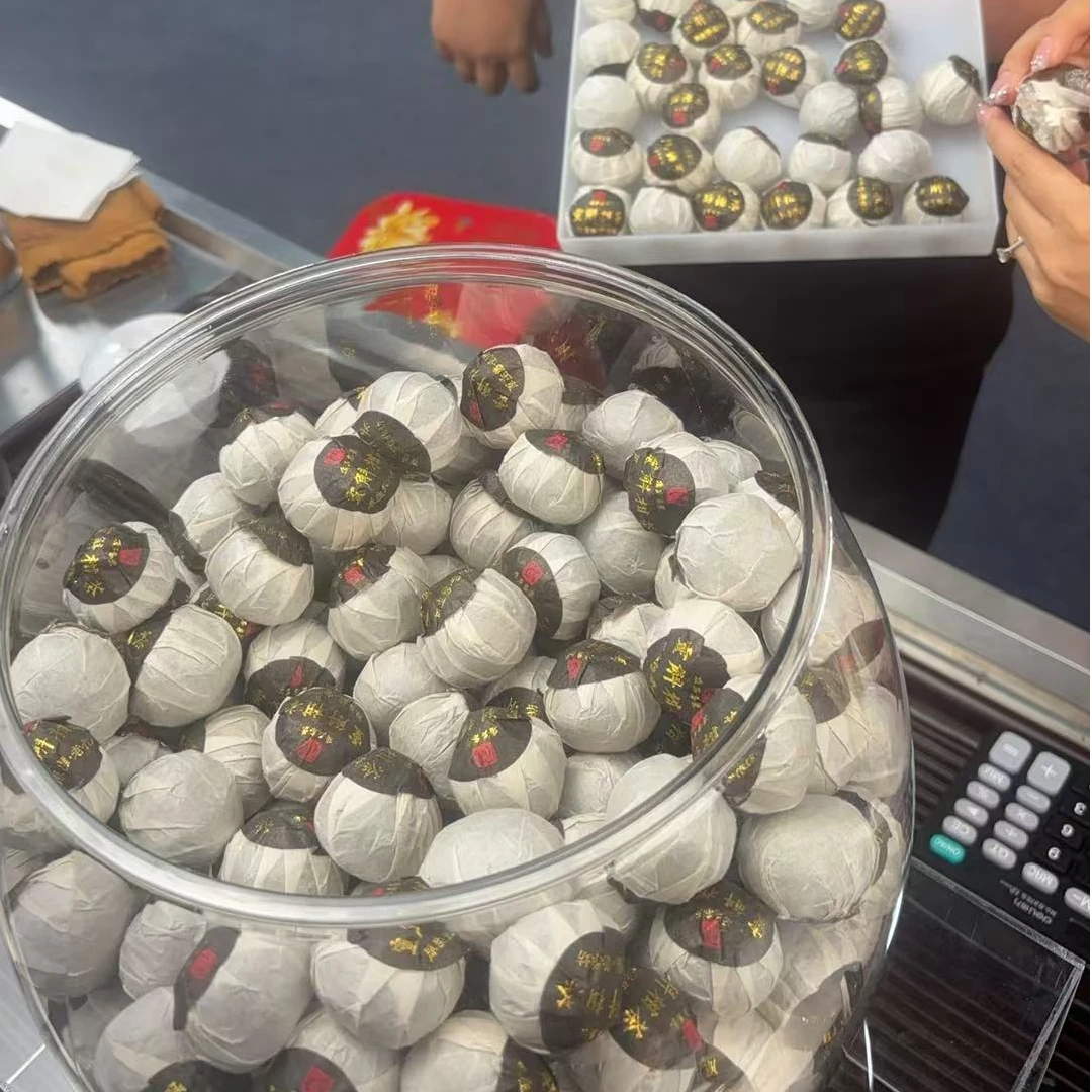 新会核心自然生晒灵芝石斛小青柑