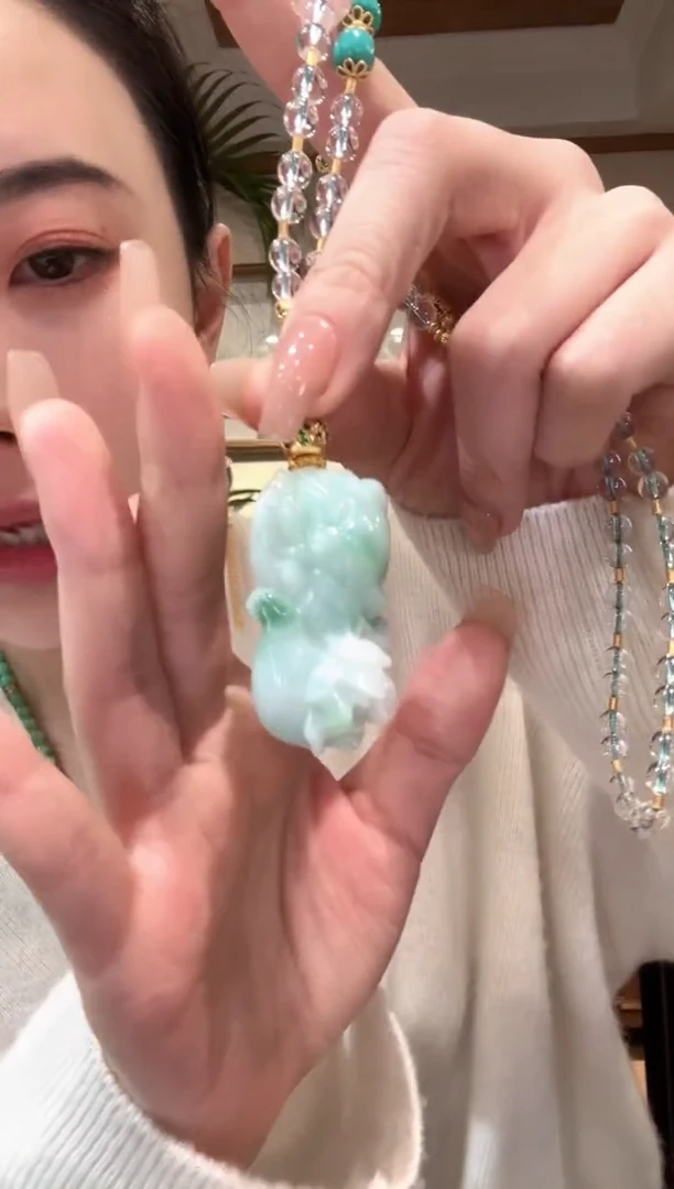 【闪购商品】翡翠颈饰未镶嵌国风