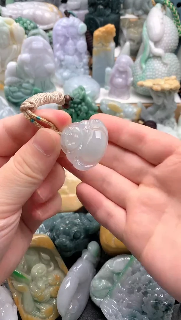 吊坠(不含链)未镶嵌翡翠1