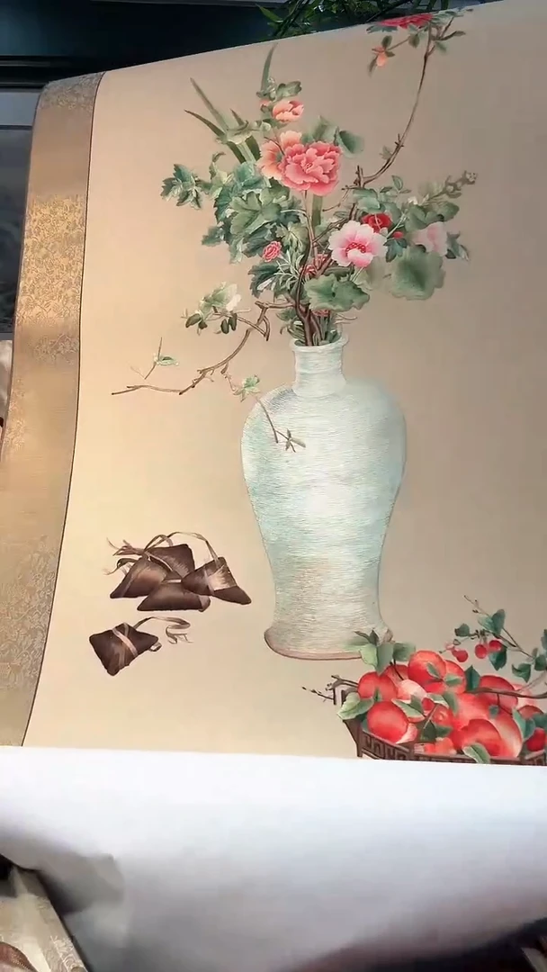 刺绣非遗苏绣手工刺绣软裱