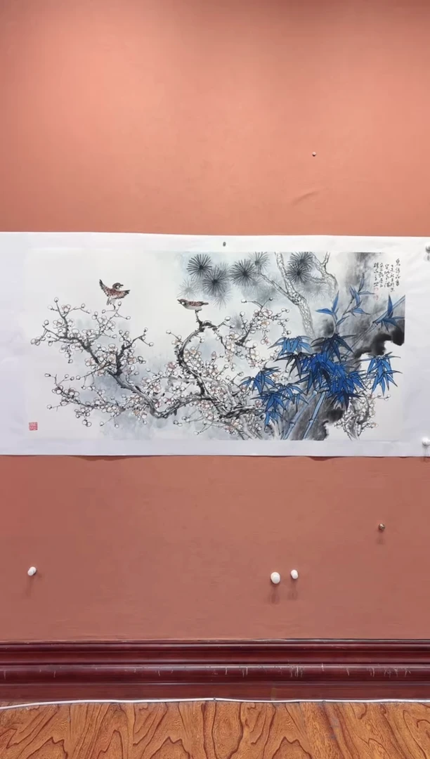 国画师立照老师国画作品