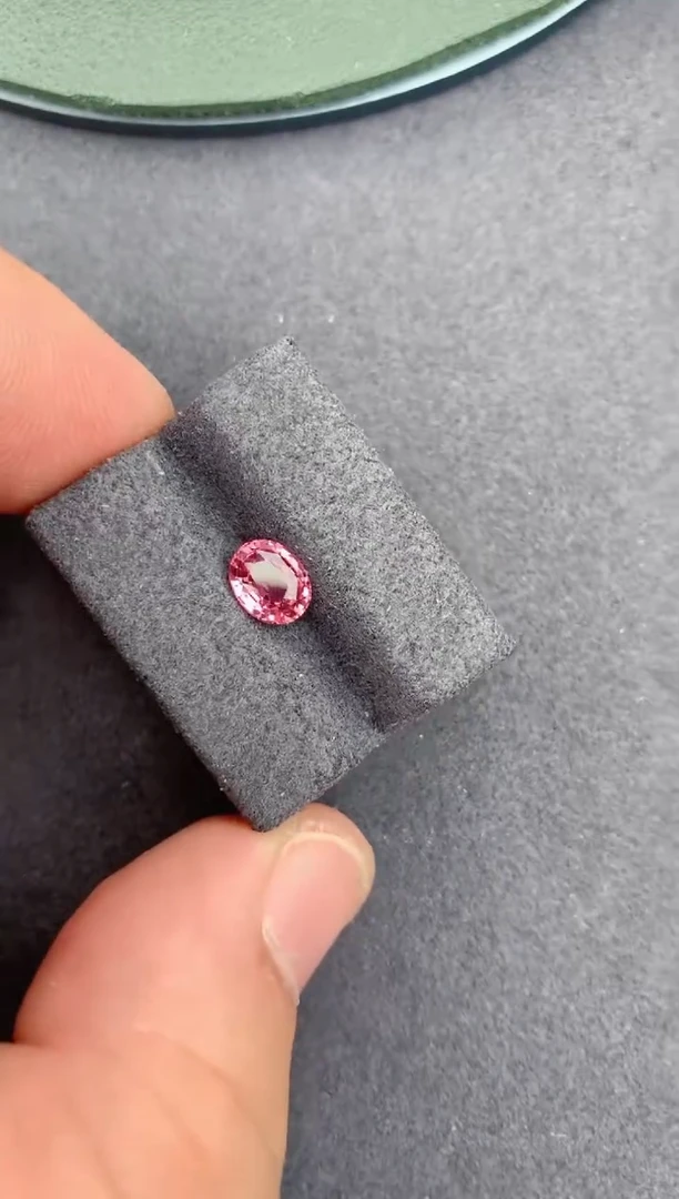裸石彩色蓝宝石1.18ct 无烧帕帕拉恰