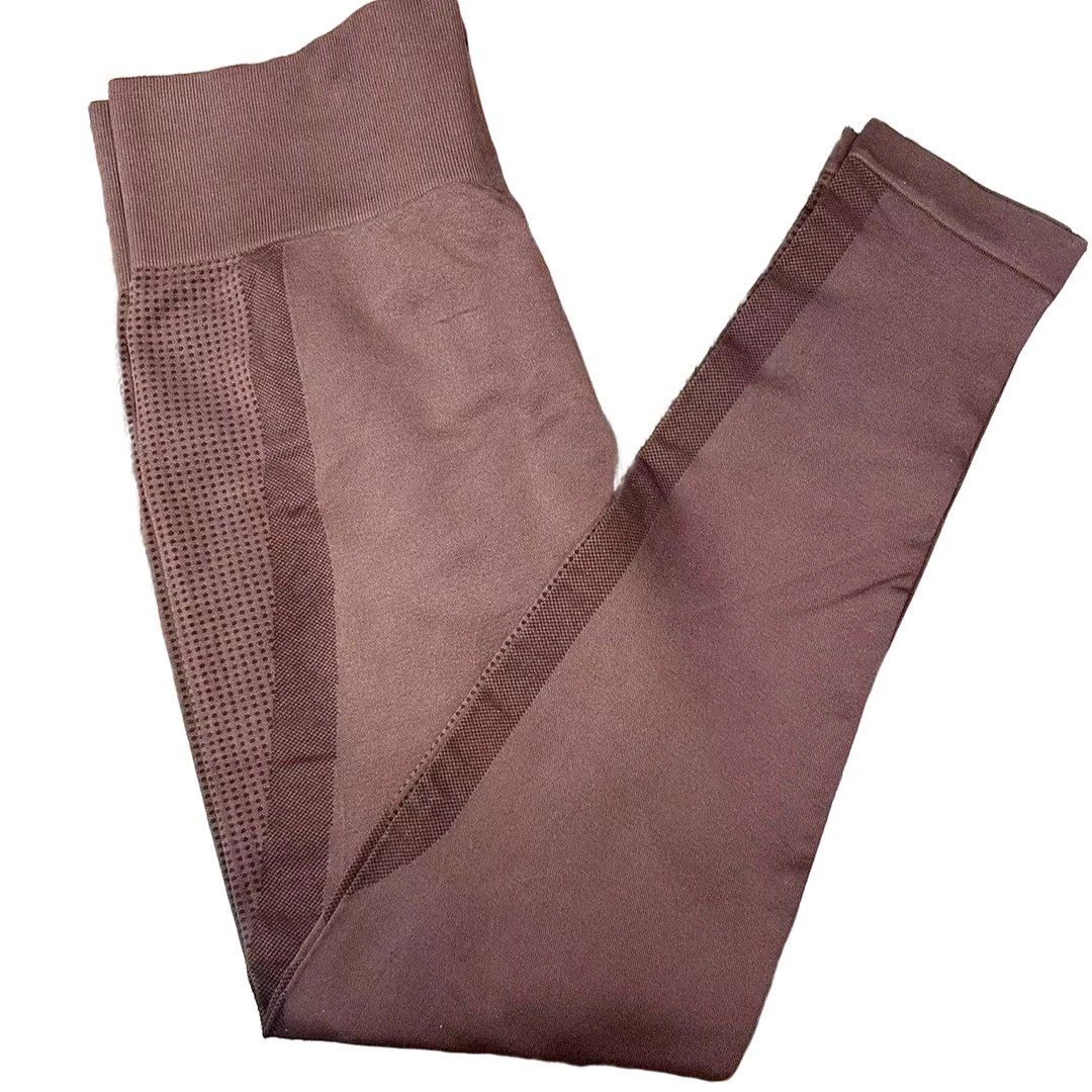 大码瑜伽服健身服蜜桃九分裤