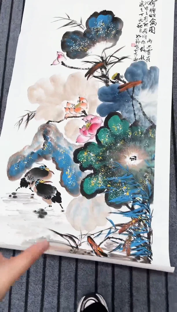 精品国画花鸟作品