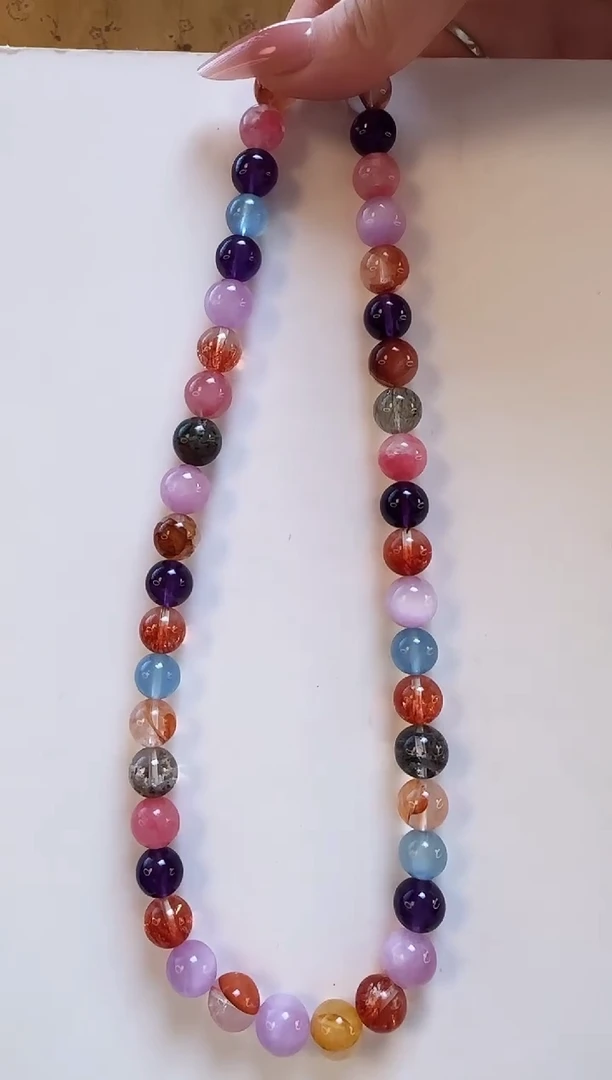 颈饰未镶嵌水晶项链