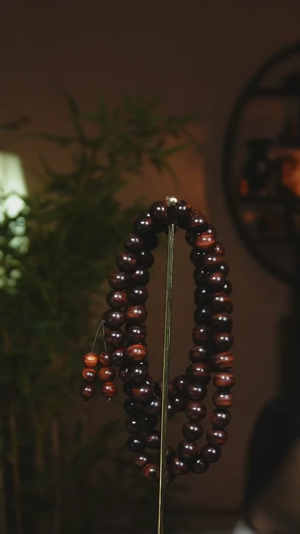 【闪购商品】黄花梨/降香黄檀手串/手链海南黄花梨1.0cm*108