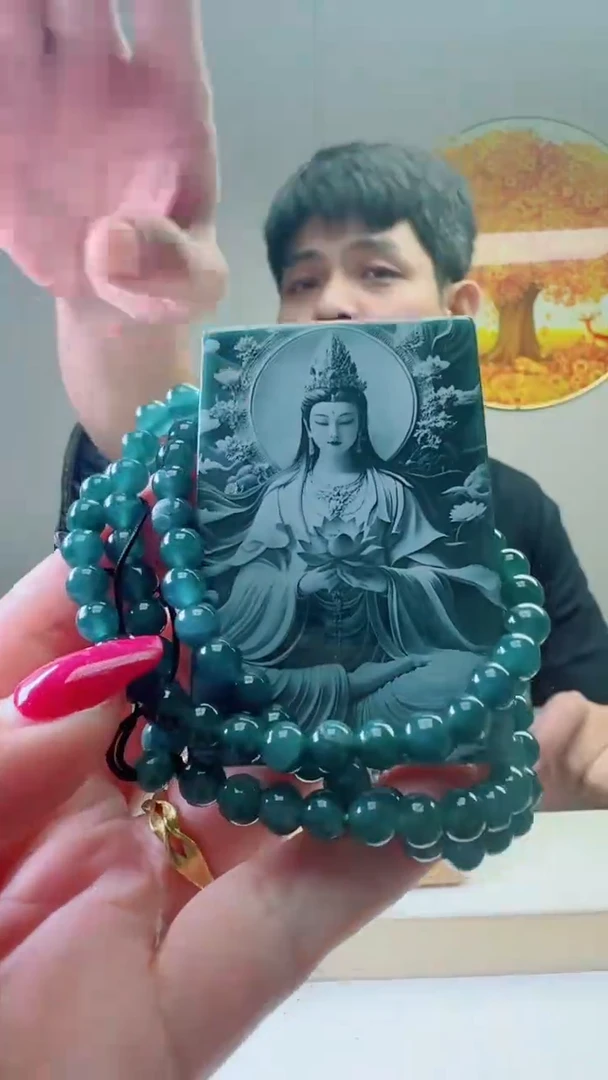 颈饰未镶嵌翡翠天然A货翡翠  多样性随机发其一