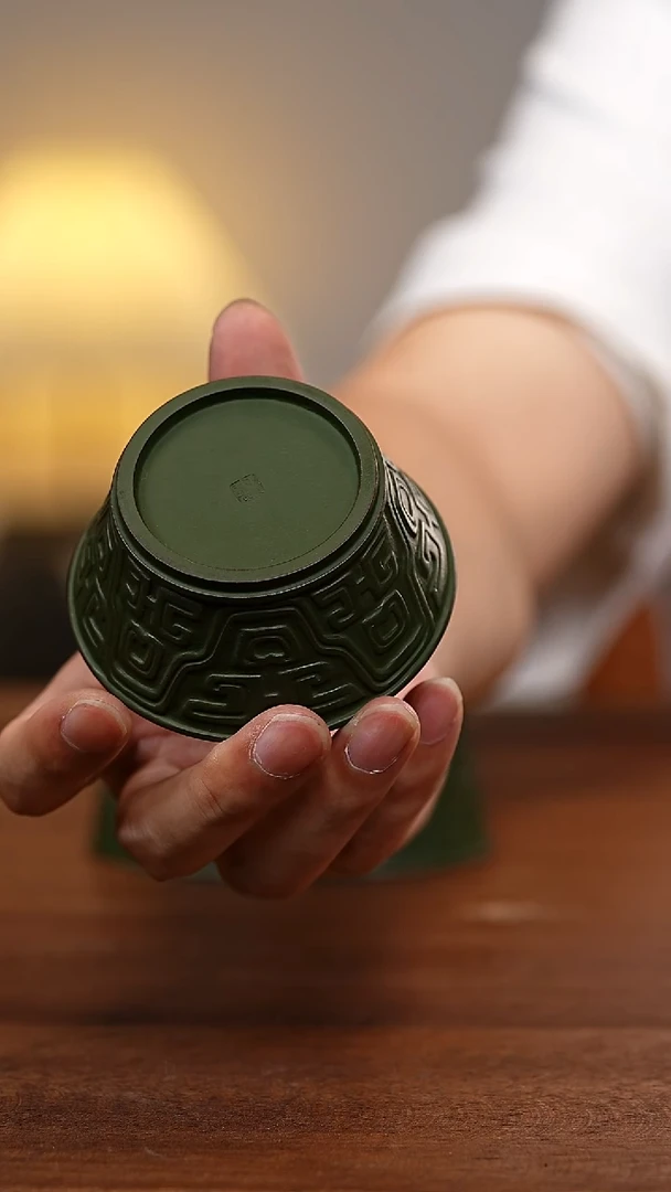 茶壶紫砂青铜杯青铜杯