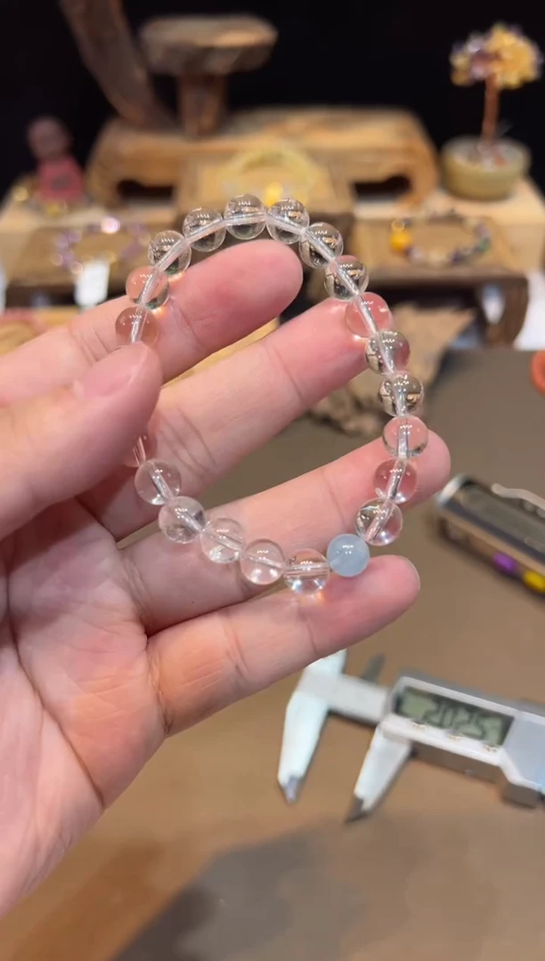 水晶手链未镶嵌手饰@@8851