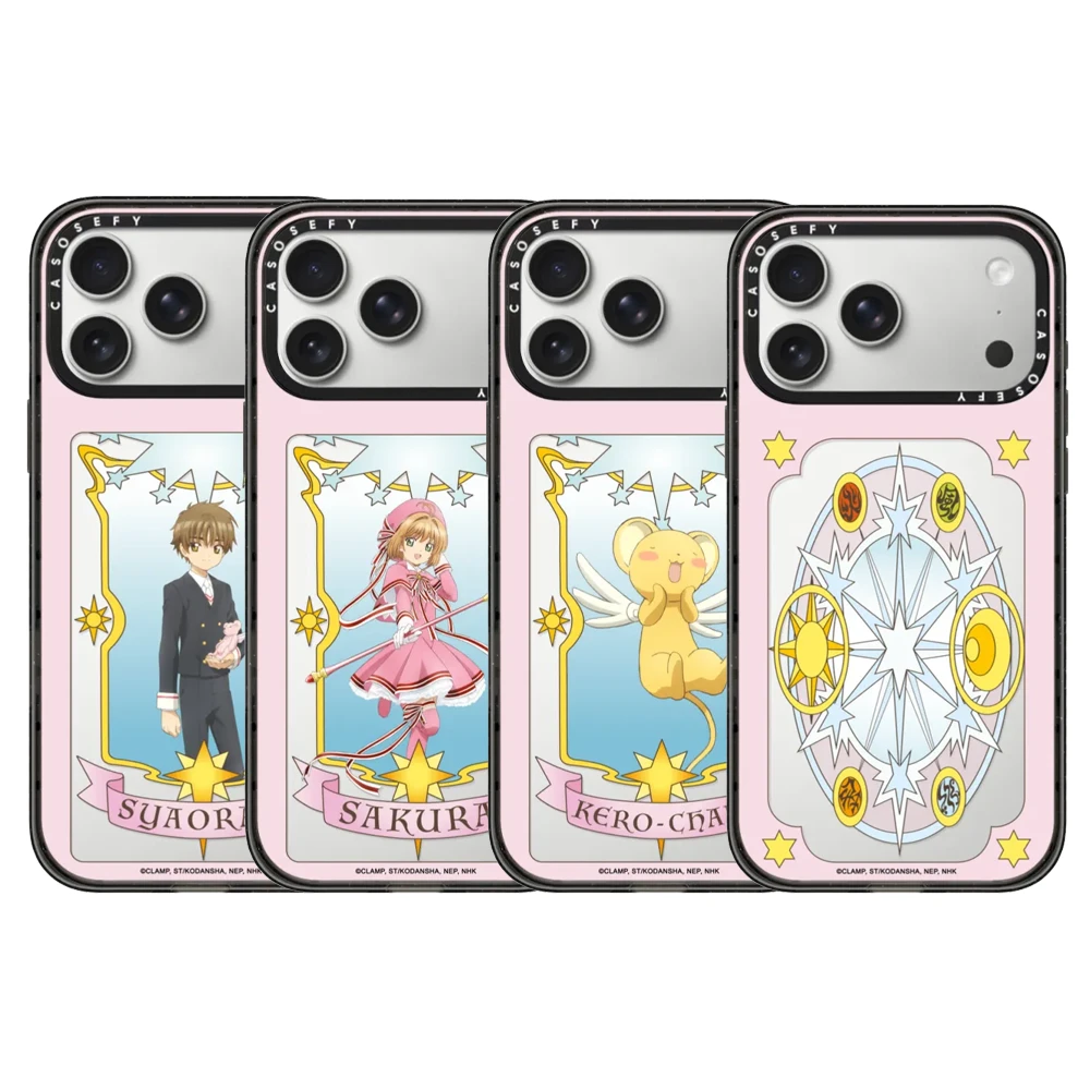 联名魔卡少女樱16Pro适用iPhone17ProMax苹果防摔保护套明星同款M
