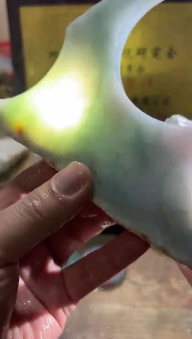 未镶嵌挂件翡翠A货常星7121