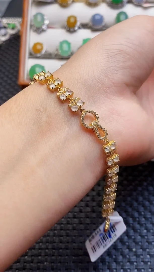 银S925镶嵌戒指翡翠2288