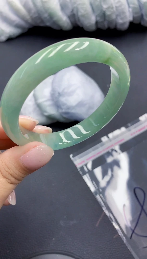 高冰透美人手镯 所见即所得8