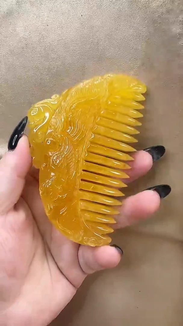 琥珀颈饰未镶嵌吊坠