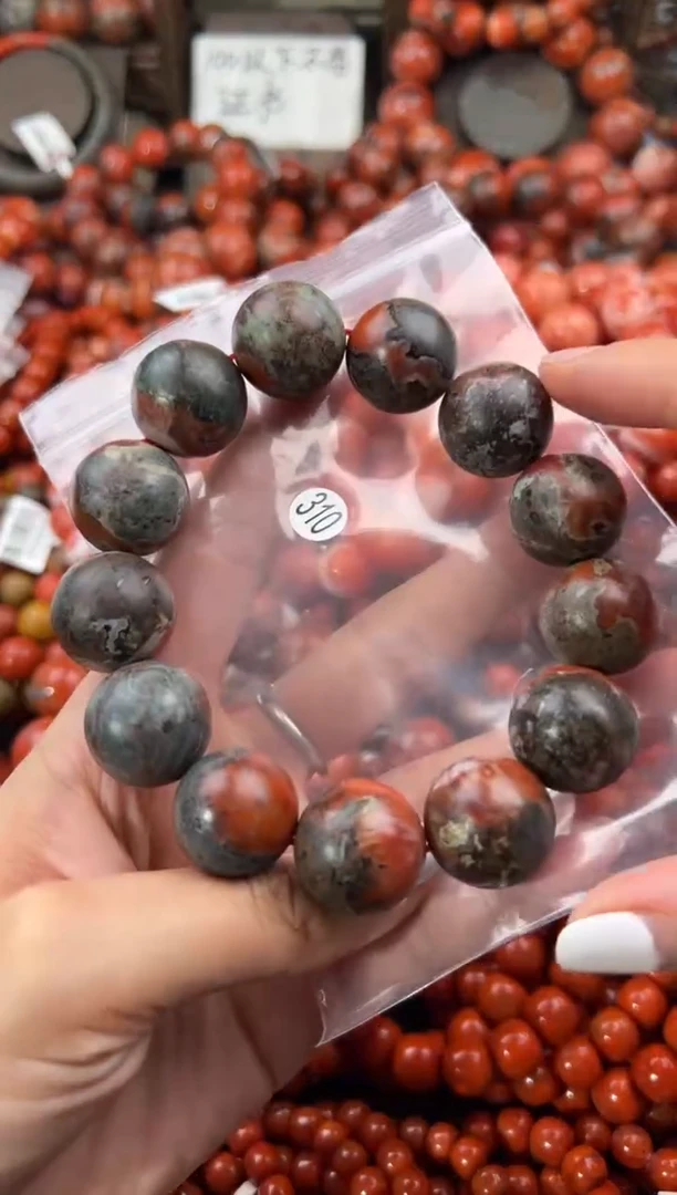 未镶嵌手串南红玛瑙19+