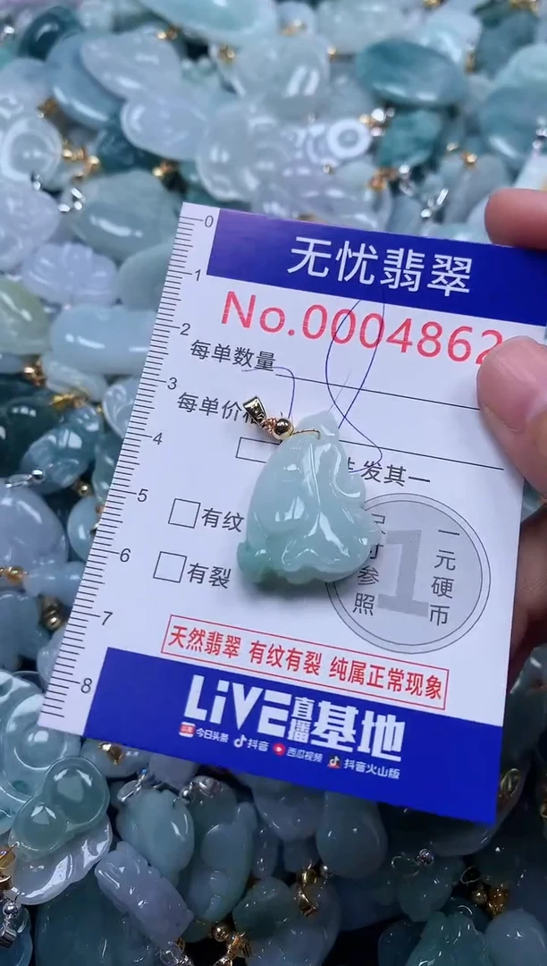 颈饰未镶嵌翡翠4862