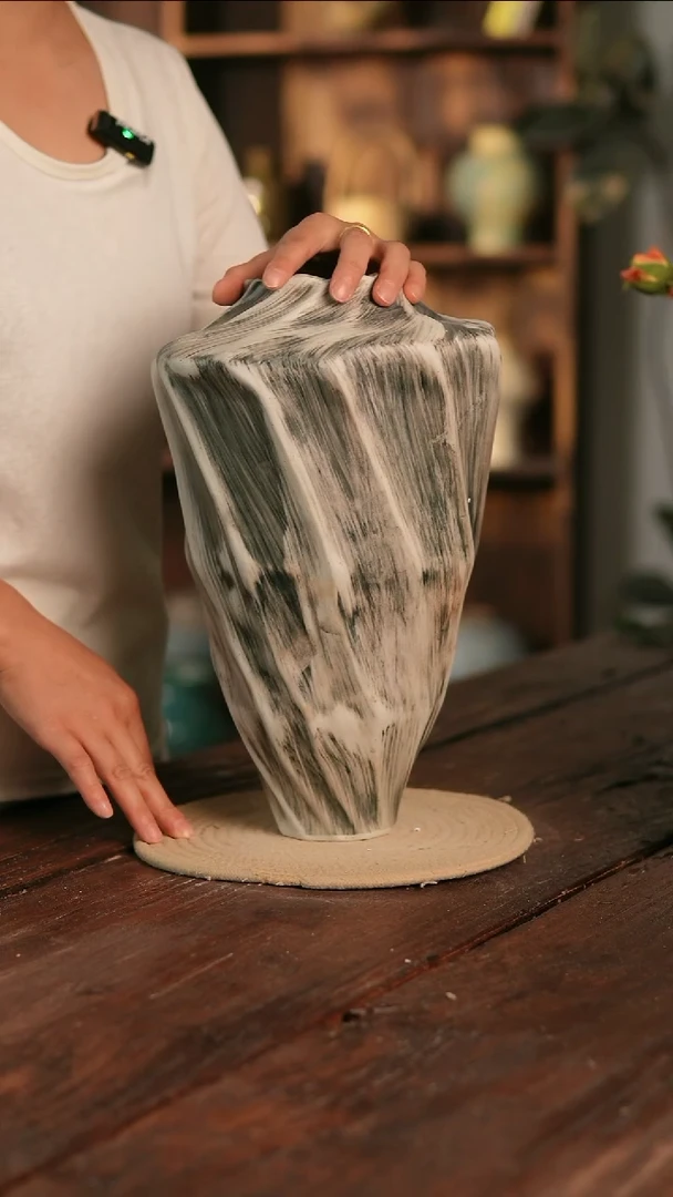 摆件玲**️15-112高36口7误差2无孔孤品