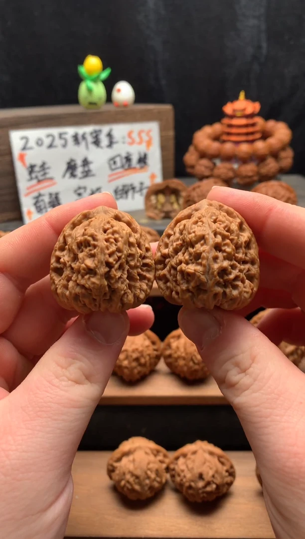 核桃4号 边35肚37逐鹿南疆石 全品无修