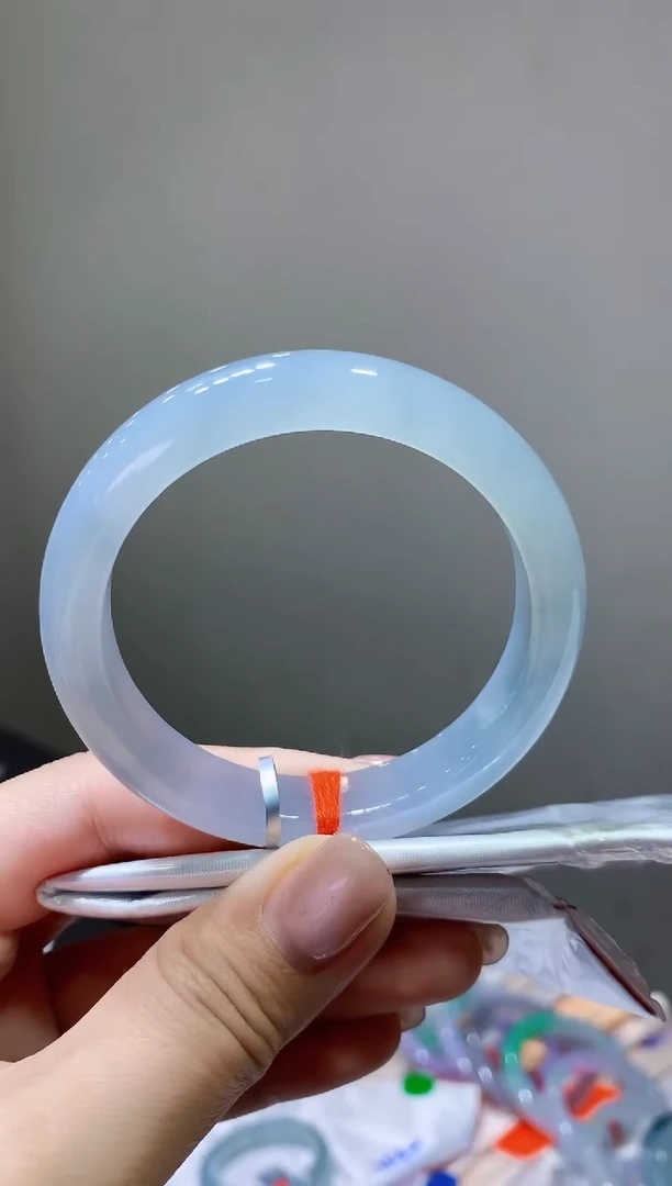 未镶嵌手镯翡翠K47天然A货缅甸翡翠54.5