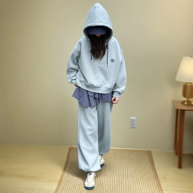 简约潮牌店铺儿童服装2025年新款衣服女童装秋装套装6-12岁高级感