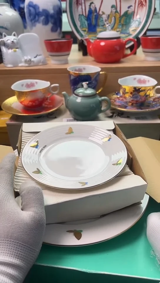 【闪购商品】中古回流瓷器好看，谨慎参拍