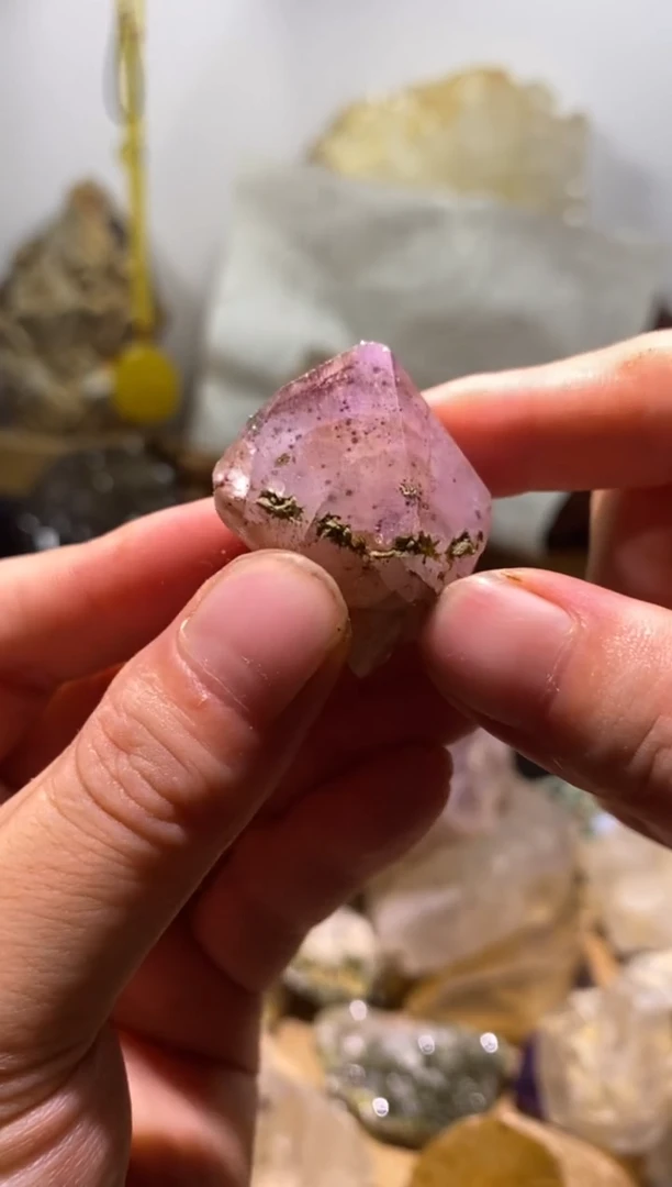 水晶珠宝半成品未镶嵌18号四川花园水晶