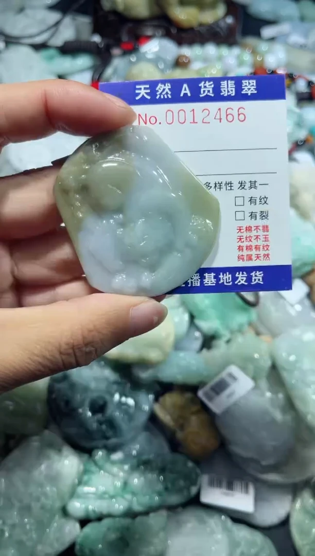 【闪购商品】翡翠颈饰未镶嵌00012466