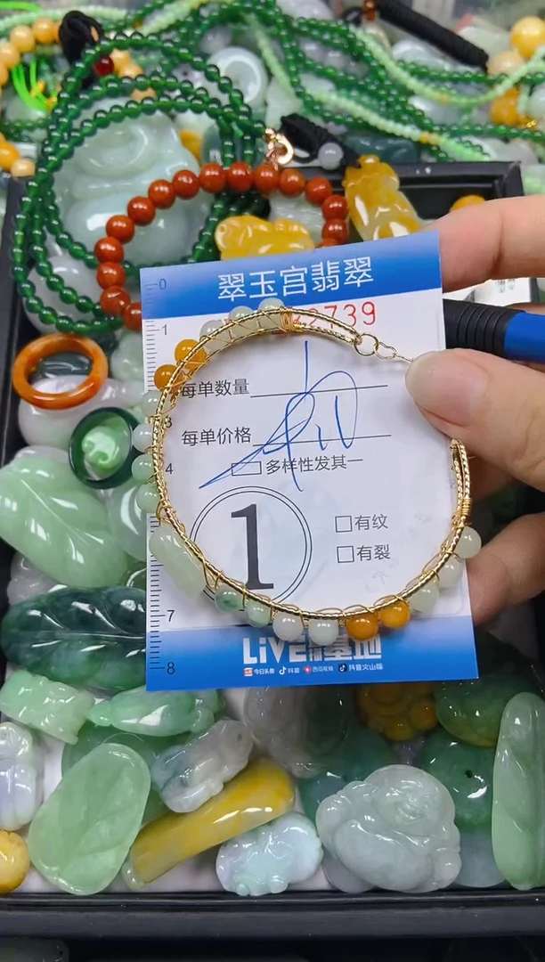 颈饰未镶嵌翡翠闪购C0232739多样性发其一