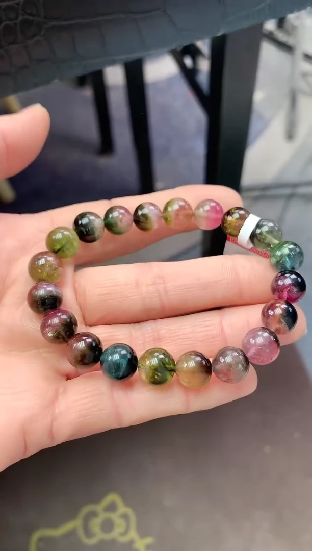 【闪购商品】碧玺手串未镶嵌多样性发一条