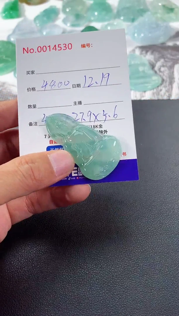 颈饰未镶嵌翡翠素衣