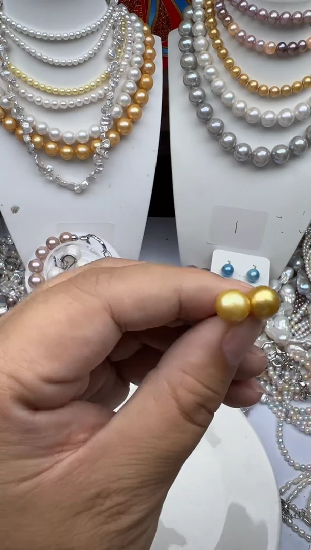 淡水珍珠未镶嵌颈饰1