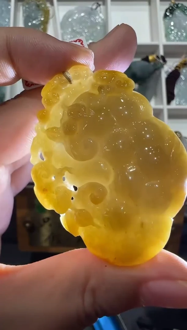 未镶嵌挂件翡翠A货翡翠多样性孤品