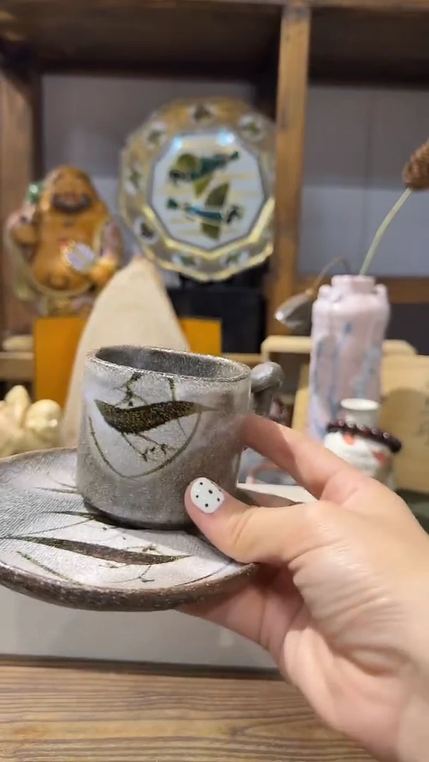 馋***了1套咖啡杯···