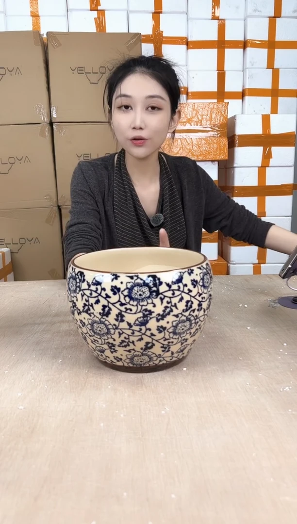 苹果青花瓷中号20x15