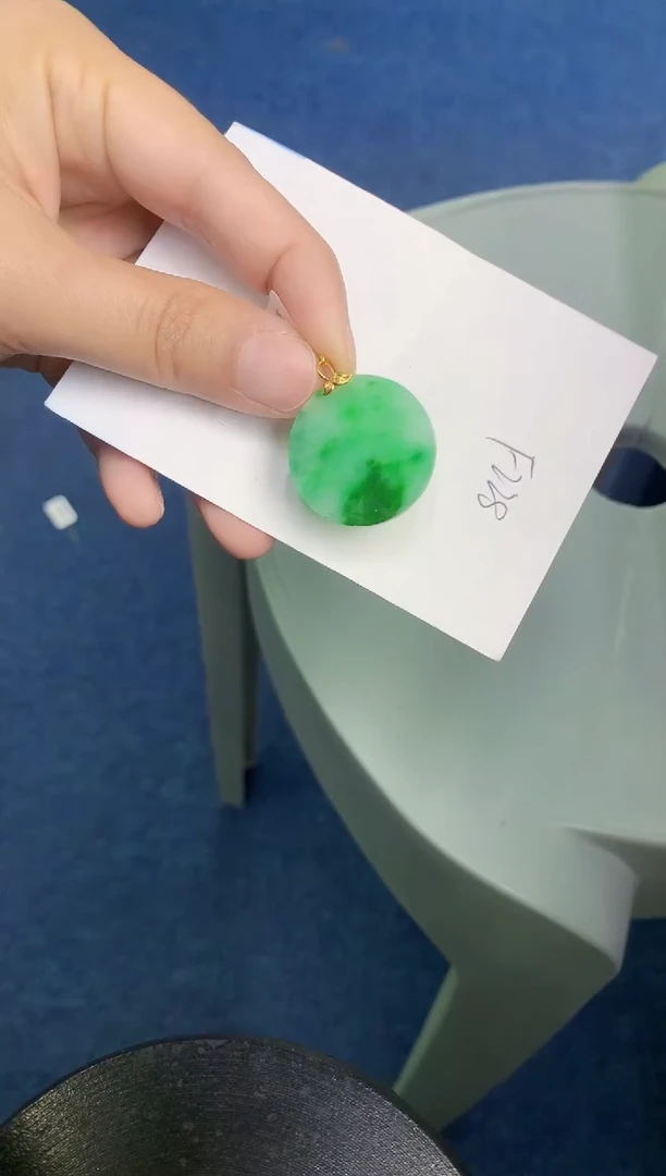 【闪购商品】翡翠颈饰18K金镶嵌000000000