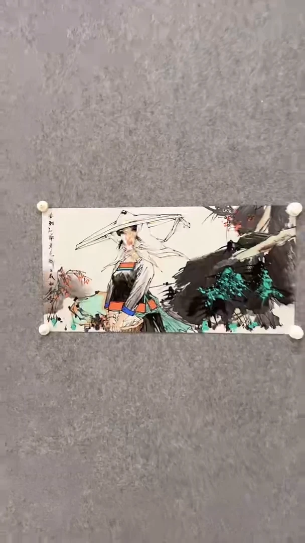 国画刘向平-2平尺-国画作品