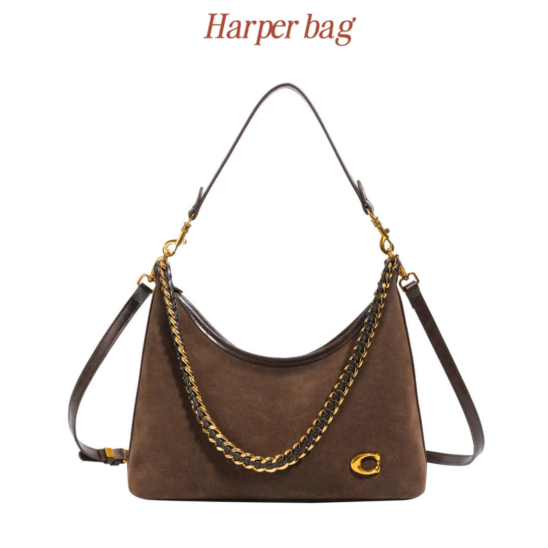 【磨砂皮流浪】送三条肩带【AB两面能背】通勤风韩式磨砂豹纹斜挎包