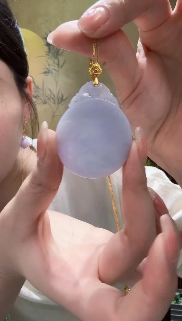 翡翠未镶嵌颈饰吊坠
