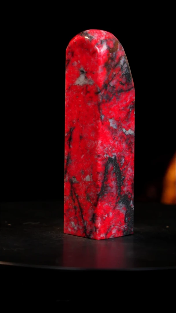 鸡血石大红袍鸡血石旬阳