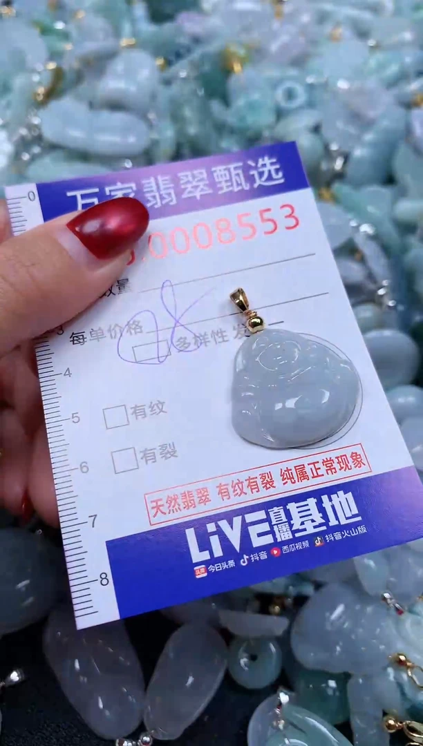 颈饰未镶嵌翡翠8553