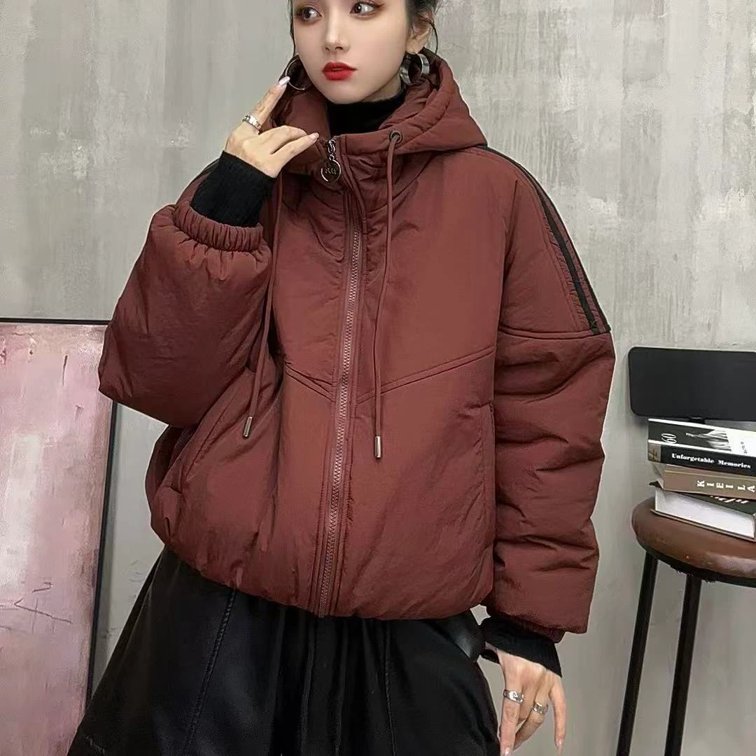 18778新款冬季加厚简约百搭棉服