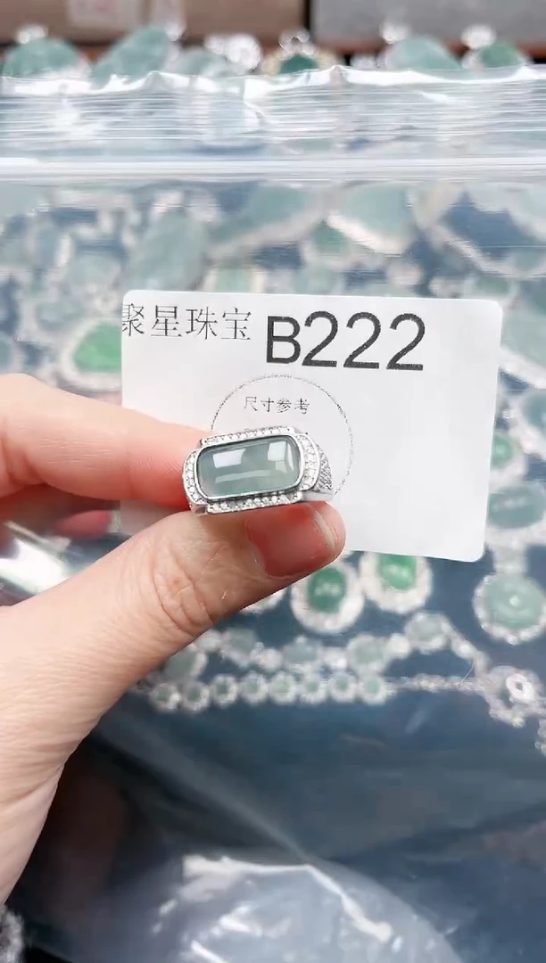 【闪购商品】翡翠颈饰未镶嵌赠皮绳222