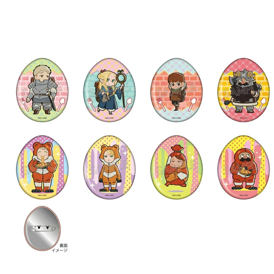 日谷 迷宫饭  复活节彩蛋 蛋形吧唧 限定尺寸 金属吧唧 现货