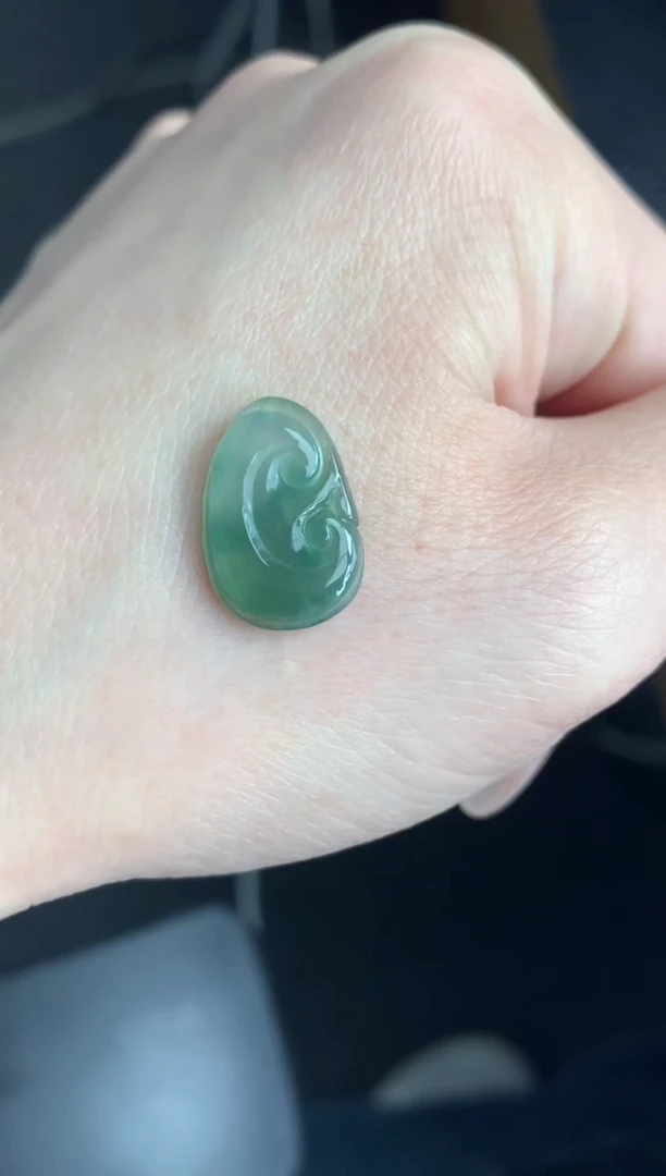 【闪购商品】定制翡翠未镶嵌如意